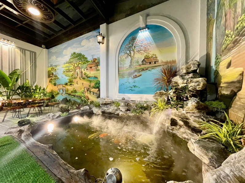 BÁN NHÀ PHỐ TÔ HIỆU HẢI PHÒNG – 6,5 TỶ CÓ NGAY NHÀ ĐẸP 4 TẦNG, FULL NỘI THẤT, HỒ CÁ KOI